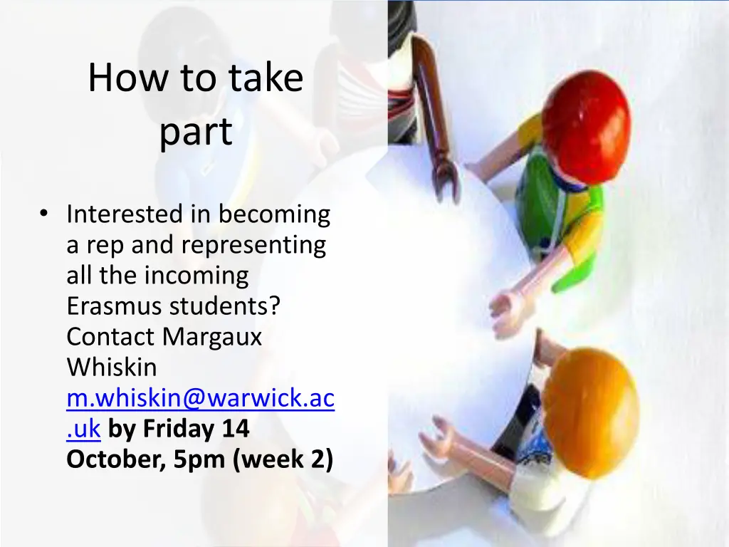 how to take part