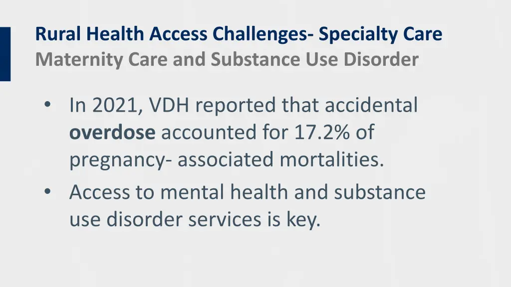 rural health access challenges specialty care 1