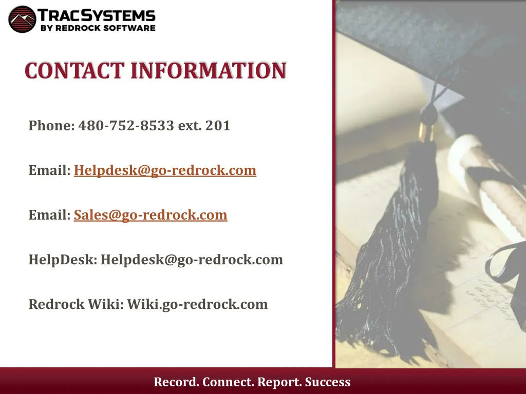 contact information