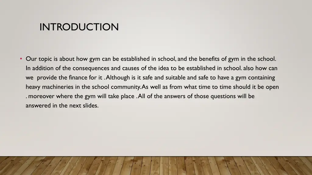 introduction