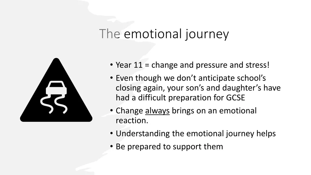 the emotional journey