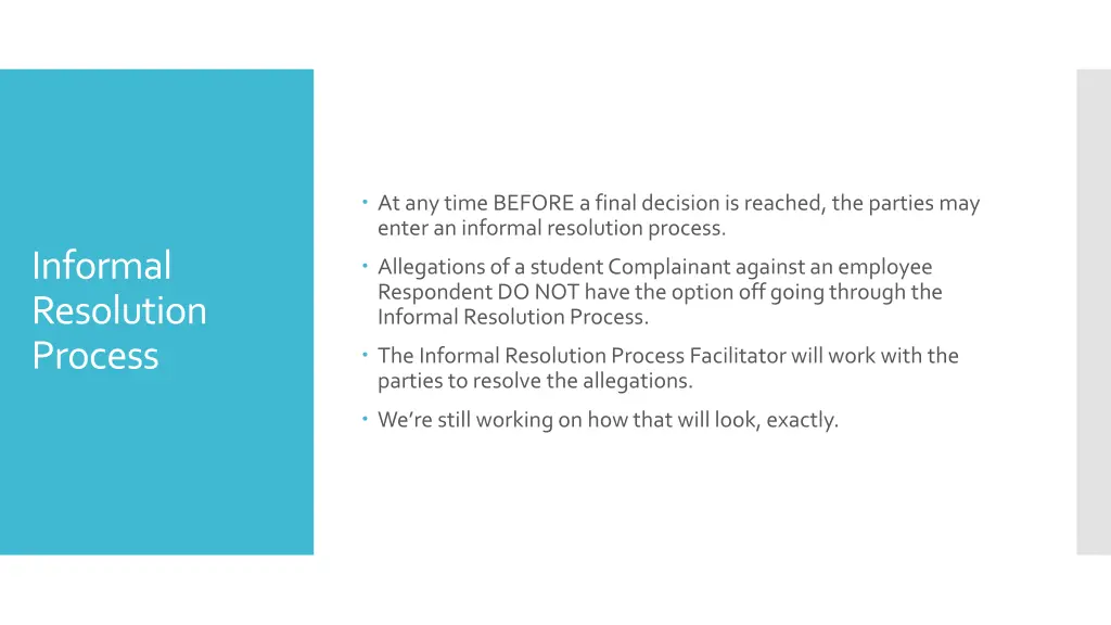 at any time before a final decision is reached