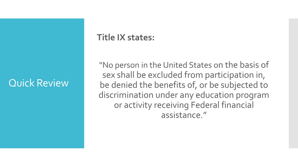title ix states