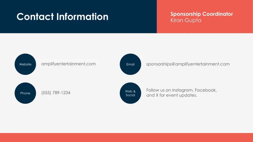 contact information