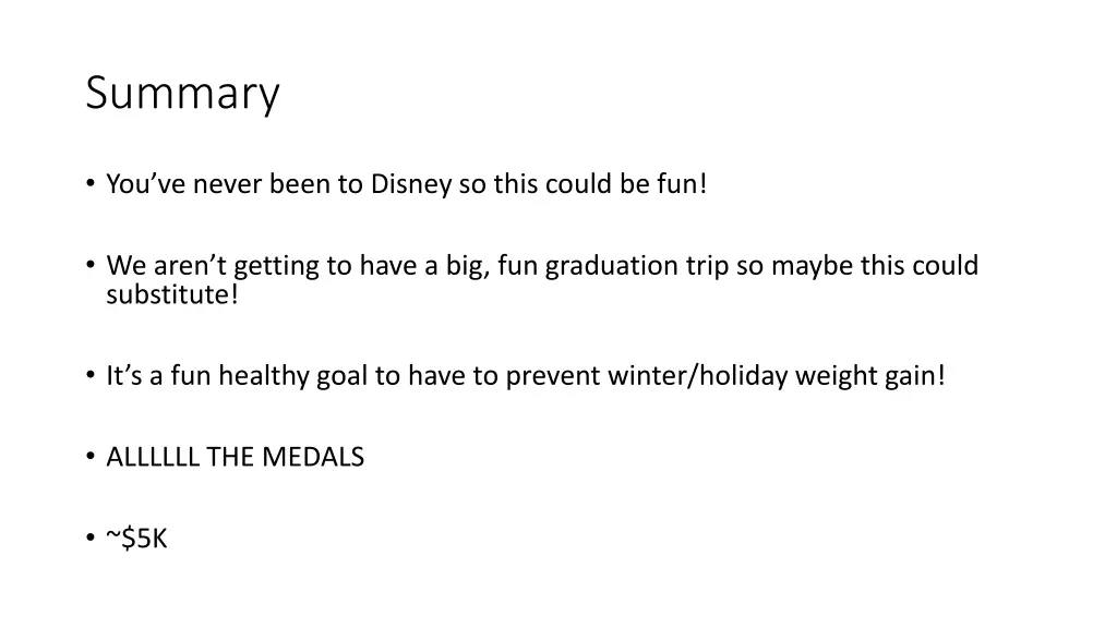 summary