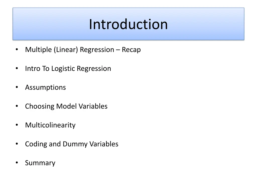 introduction