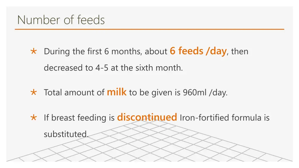 number of feeds