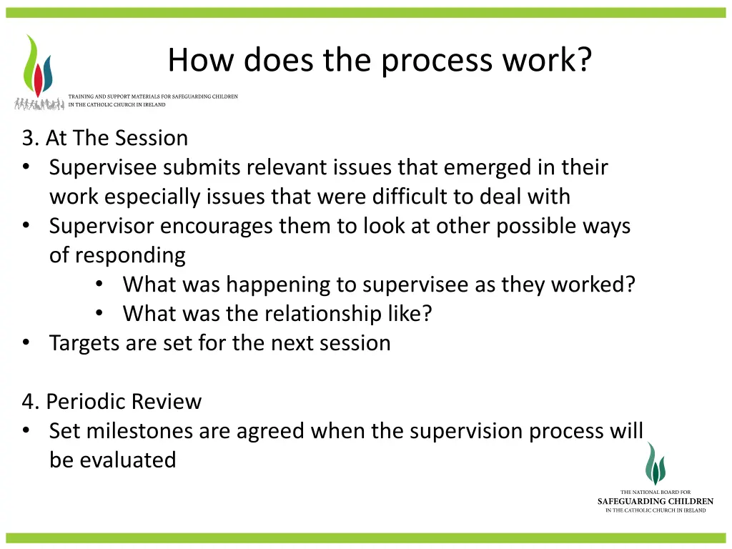 how does the process work 1