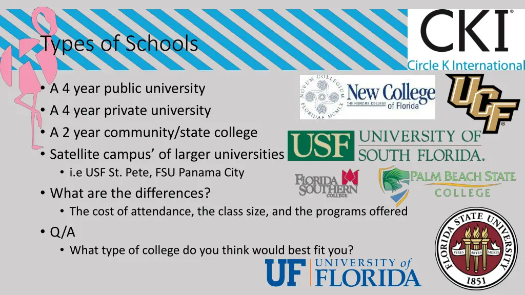 types of schools