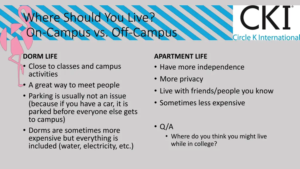 where should you live on campus vs off campus