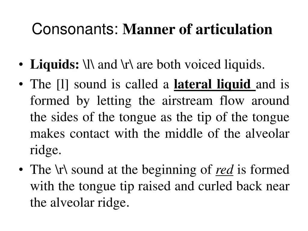 consonants manner of articulation 3