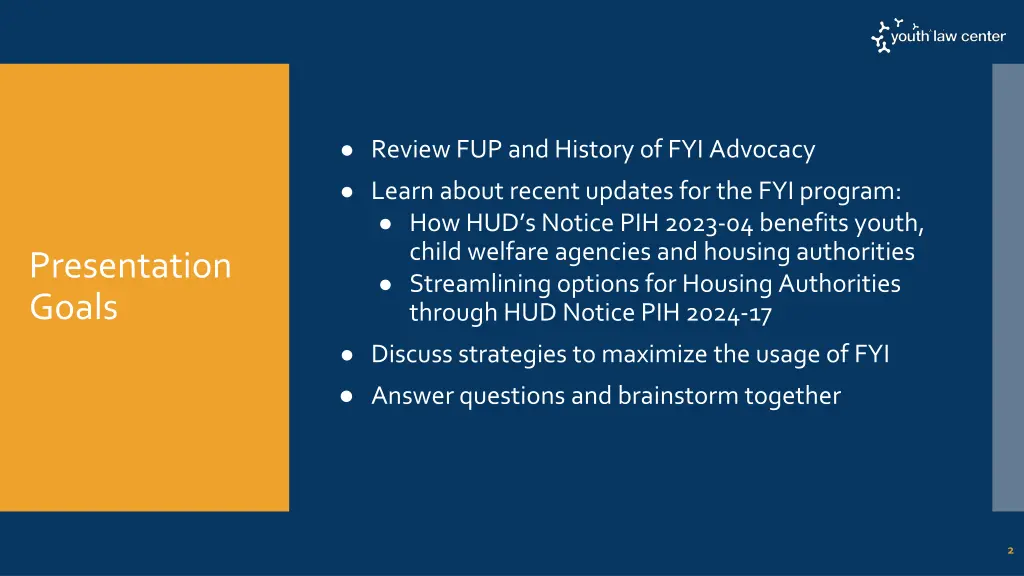 review fup and history of fyi advocacy learn