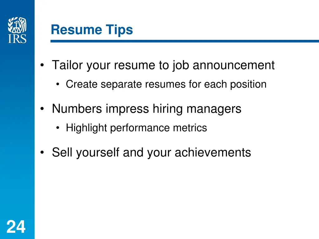 resume tips