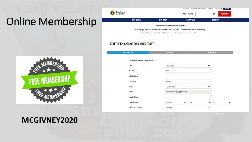online membership online membership 2