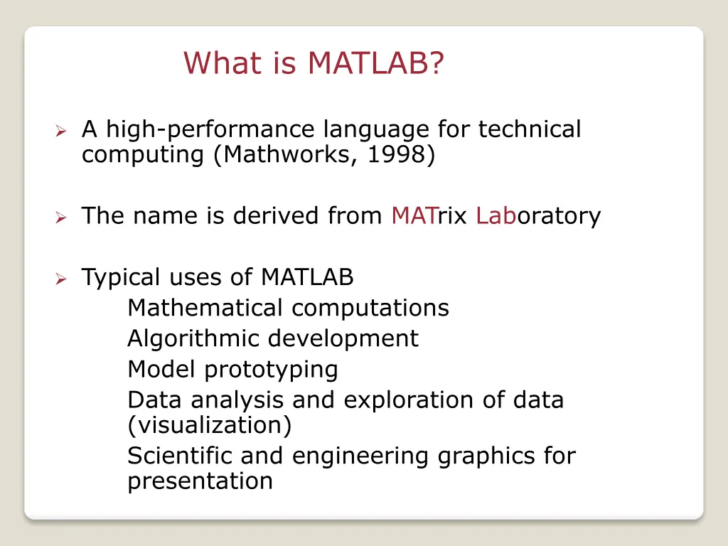 what is matlab