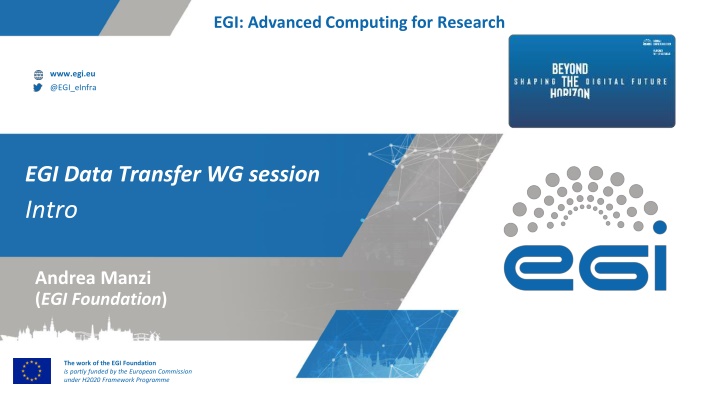 egi advanced computing for research