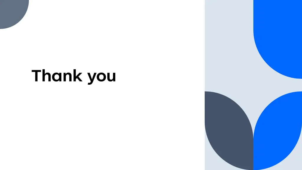 thank you