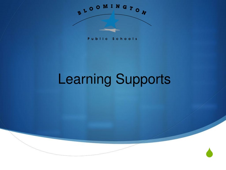 learning supports