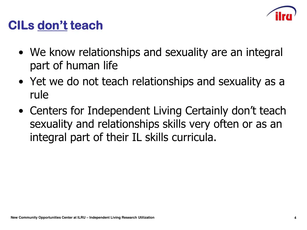 cils cils don t don t teach