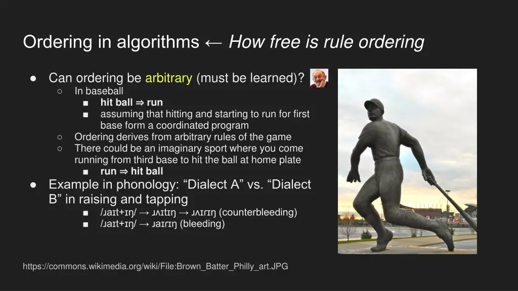 ordering in algorithms how free is rule ordering 2