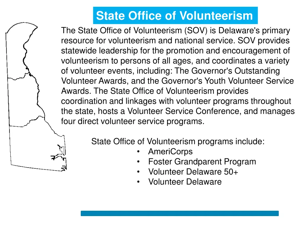 state office of volunteerism the state office