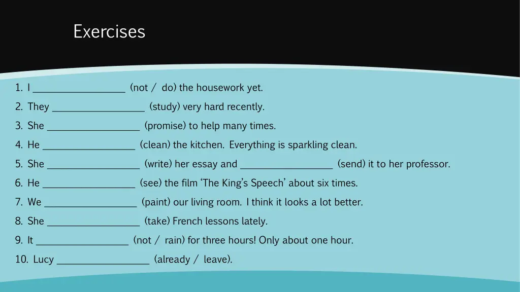 exercises 5
