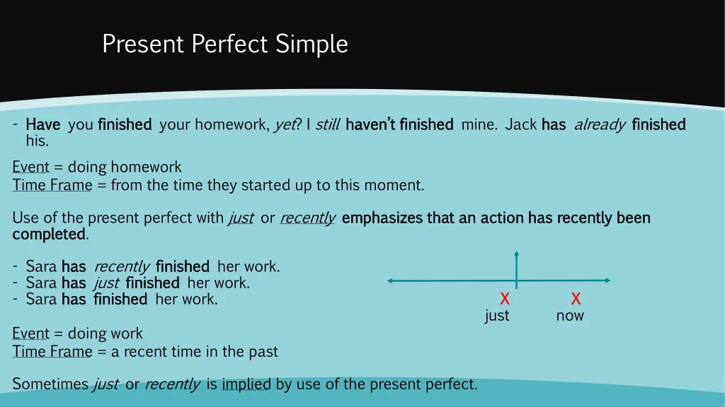 present perfect simple 1
