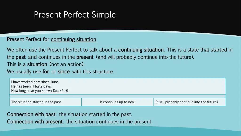 present perfect simple 5