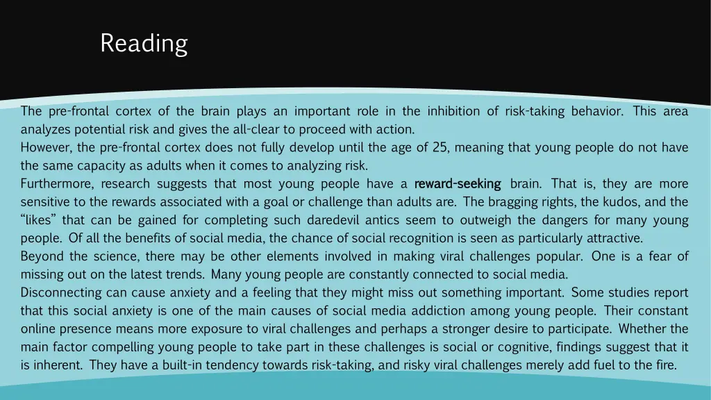 reading 1