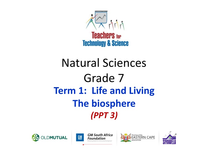 natural sciences grade 7 term 1 life and living