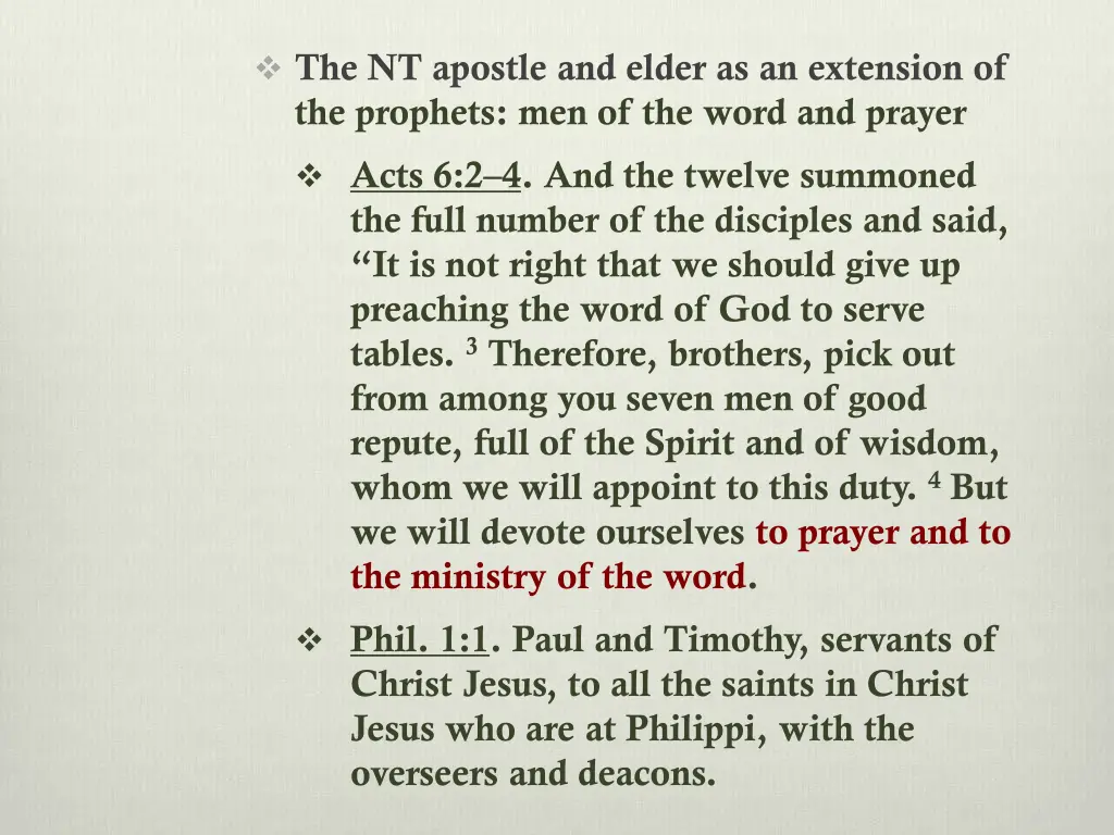 the nt apostle and elder as an extension