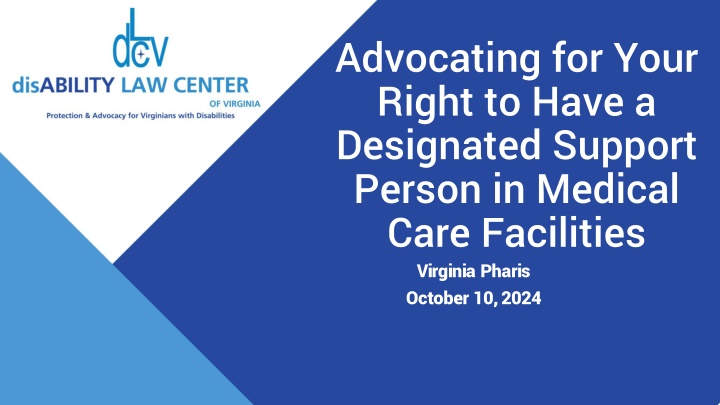 advocating for your right to have a designated