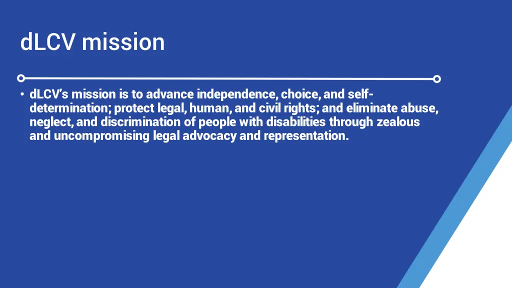 dlcv mission