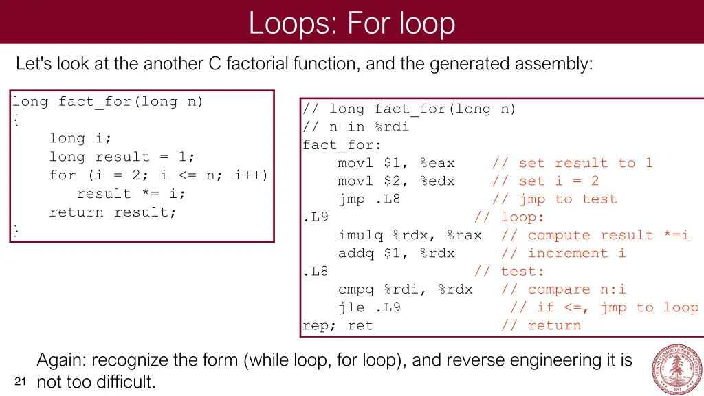 loops for loop 3