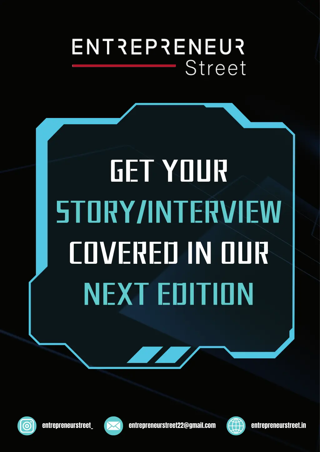 get your story interview covered in our next