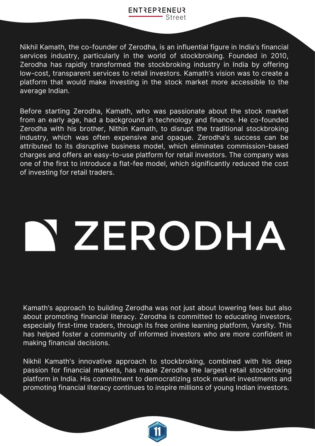 nikhil kamath the co founder of zerodha