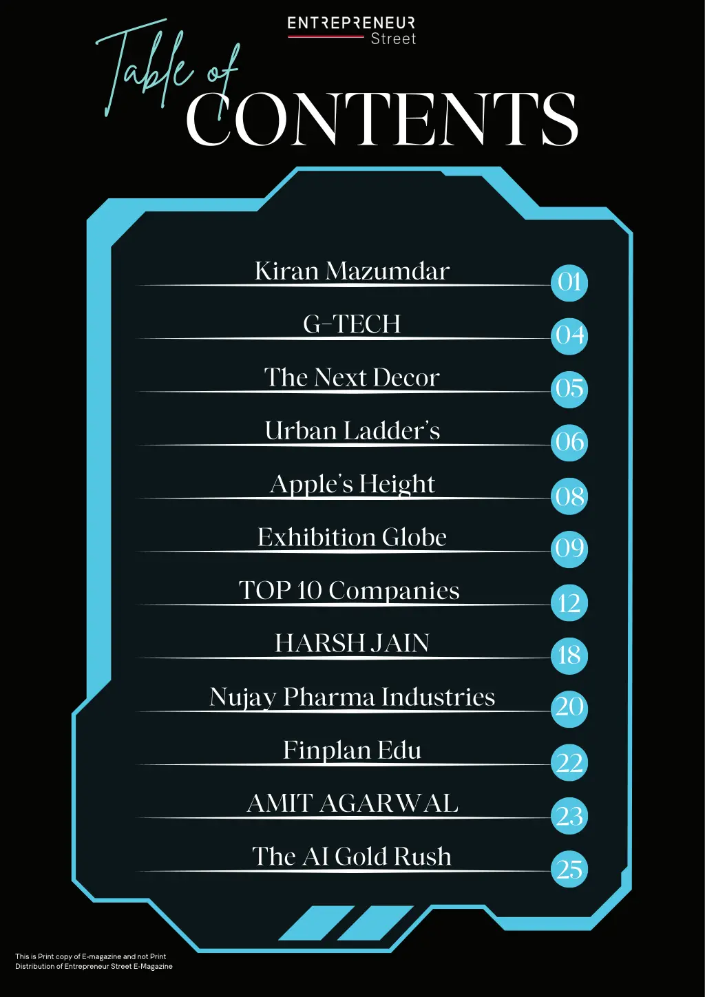 table of