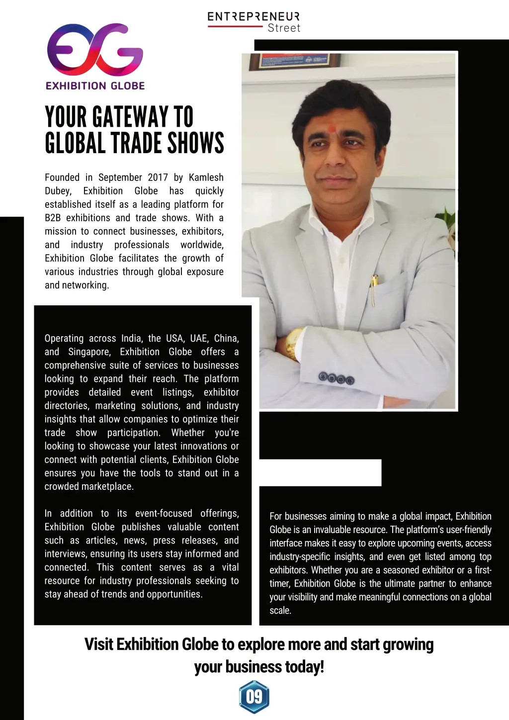 your gateway to global trade shows