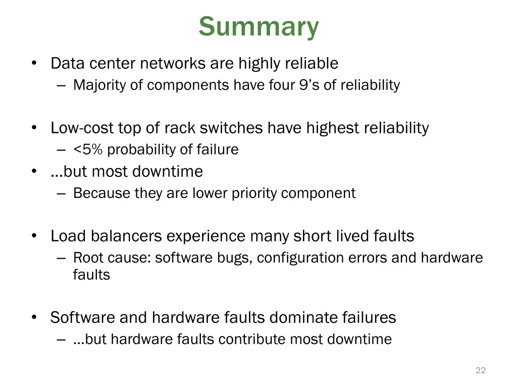 summary