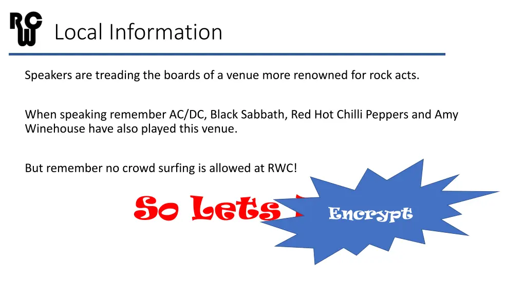 local information