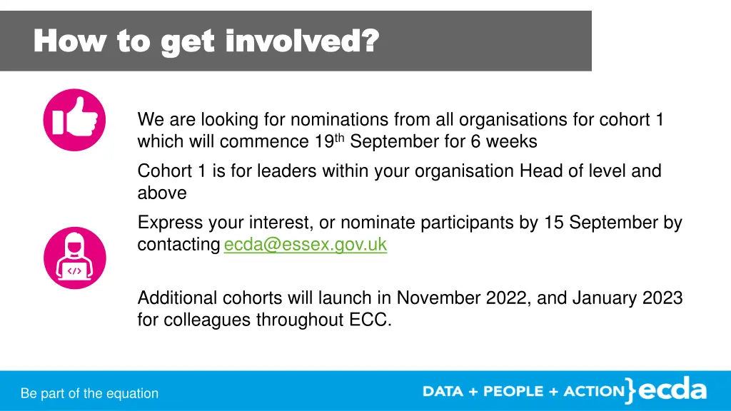 how to get involved how to get involved