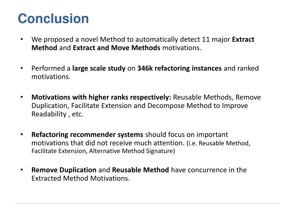 conclusion