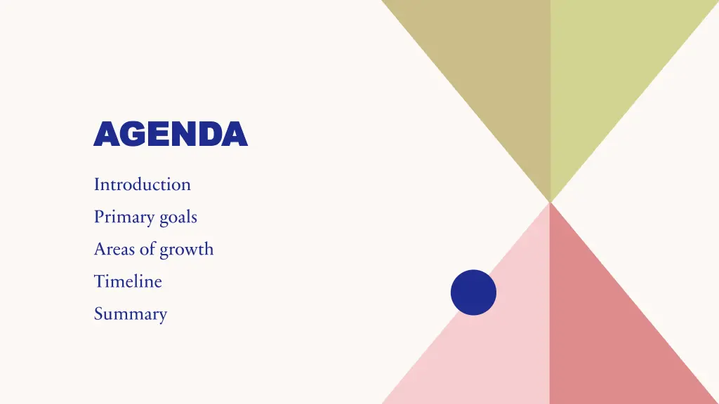 agenda agenda