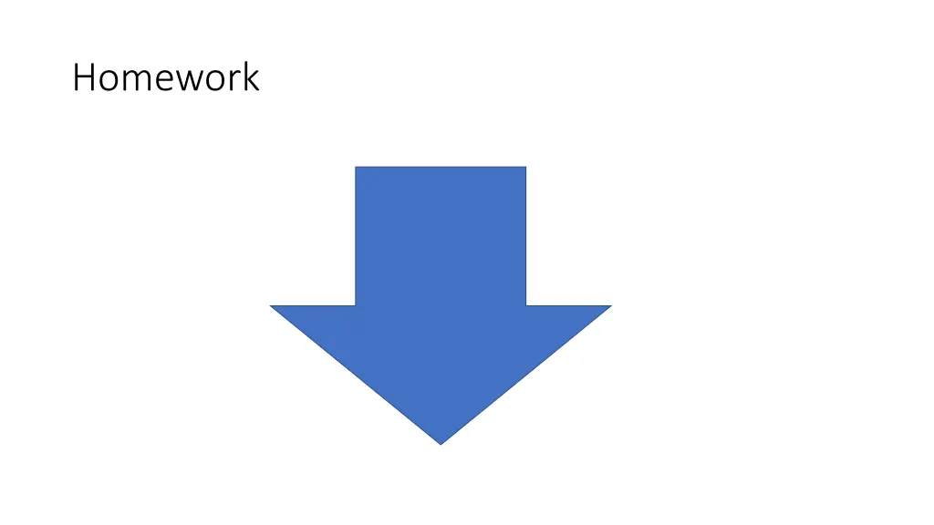 homework