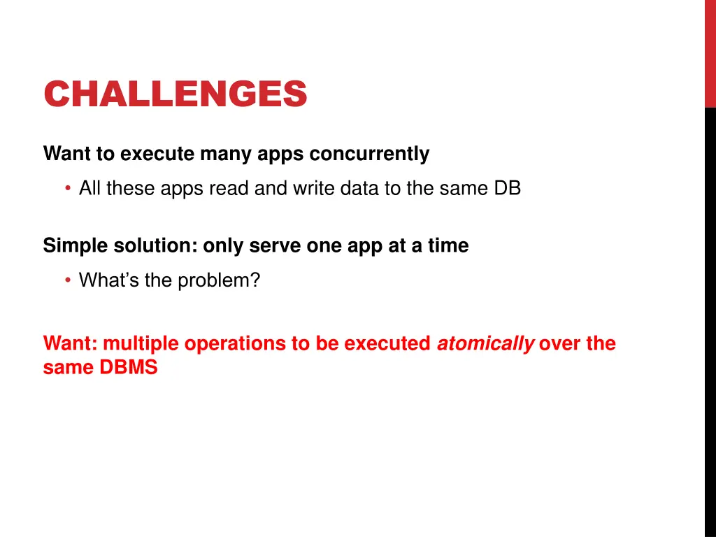 challenges