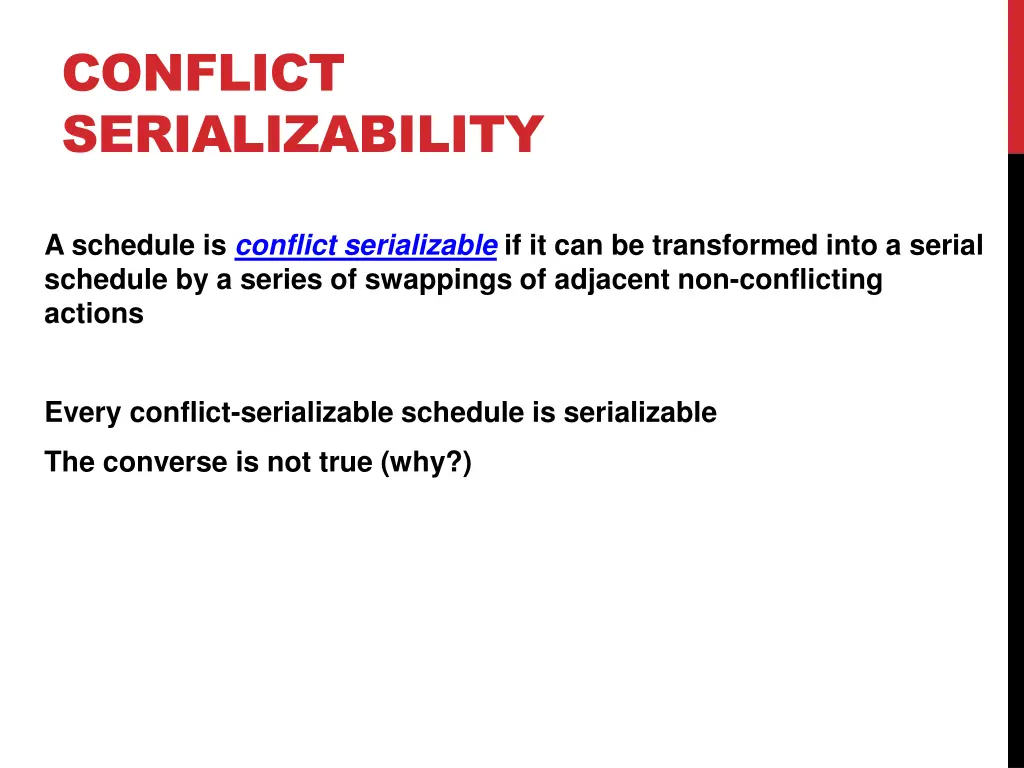 conflict serializability 1