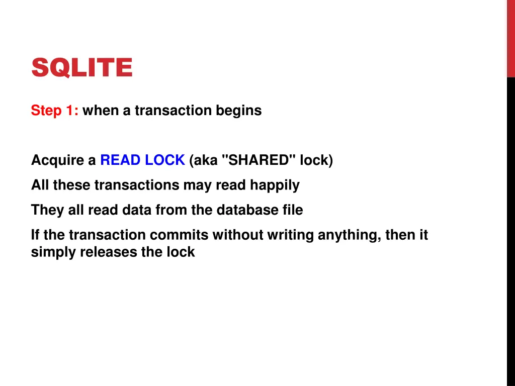 sqlite