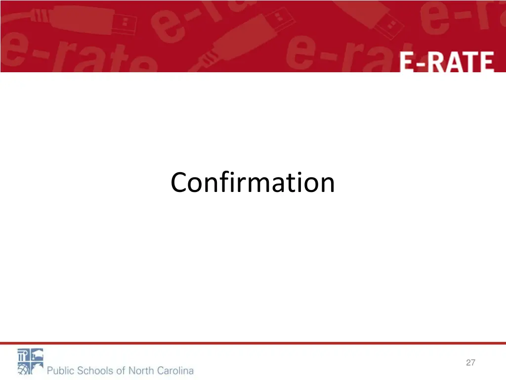 confirmation