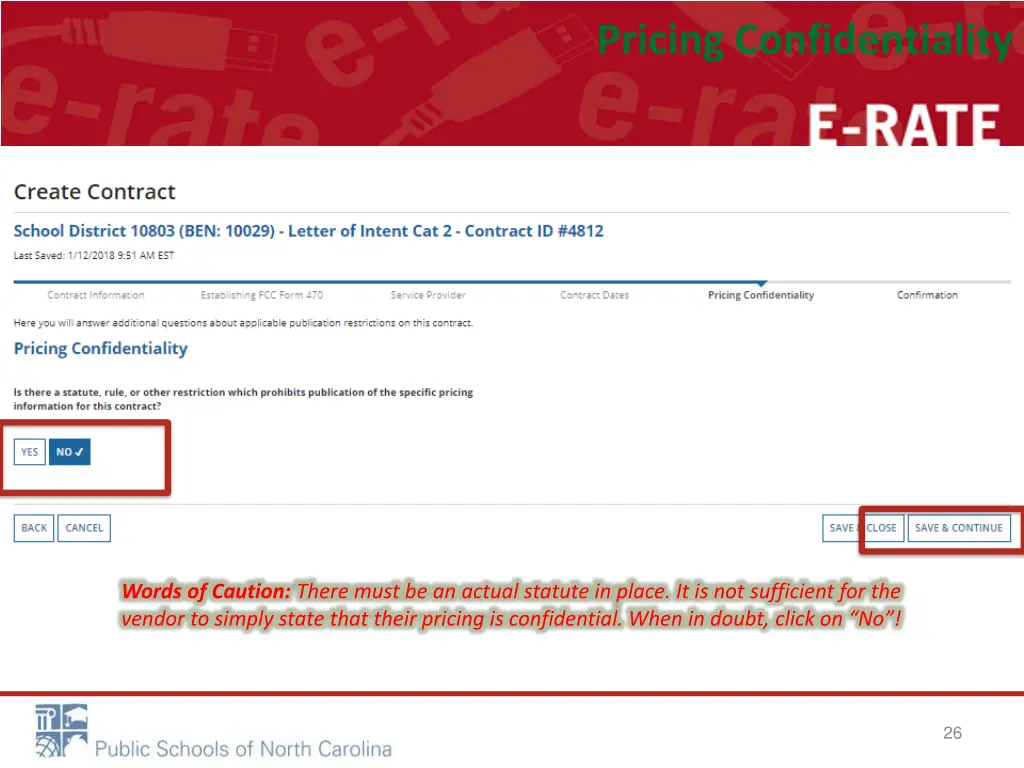 pricing confidentiality 1