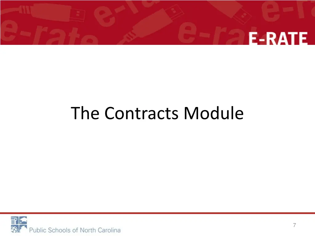 the contracts module